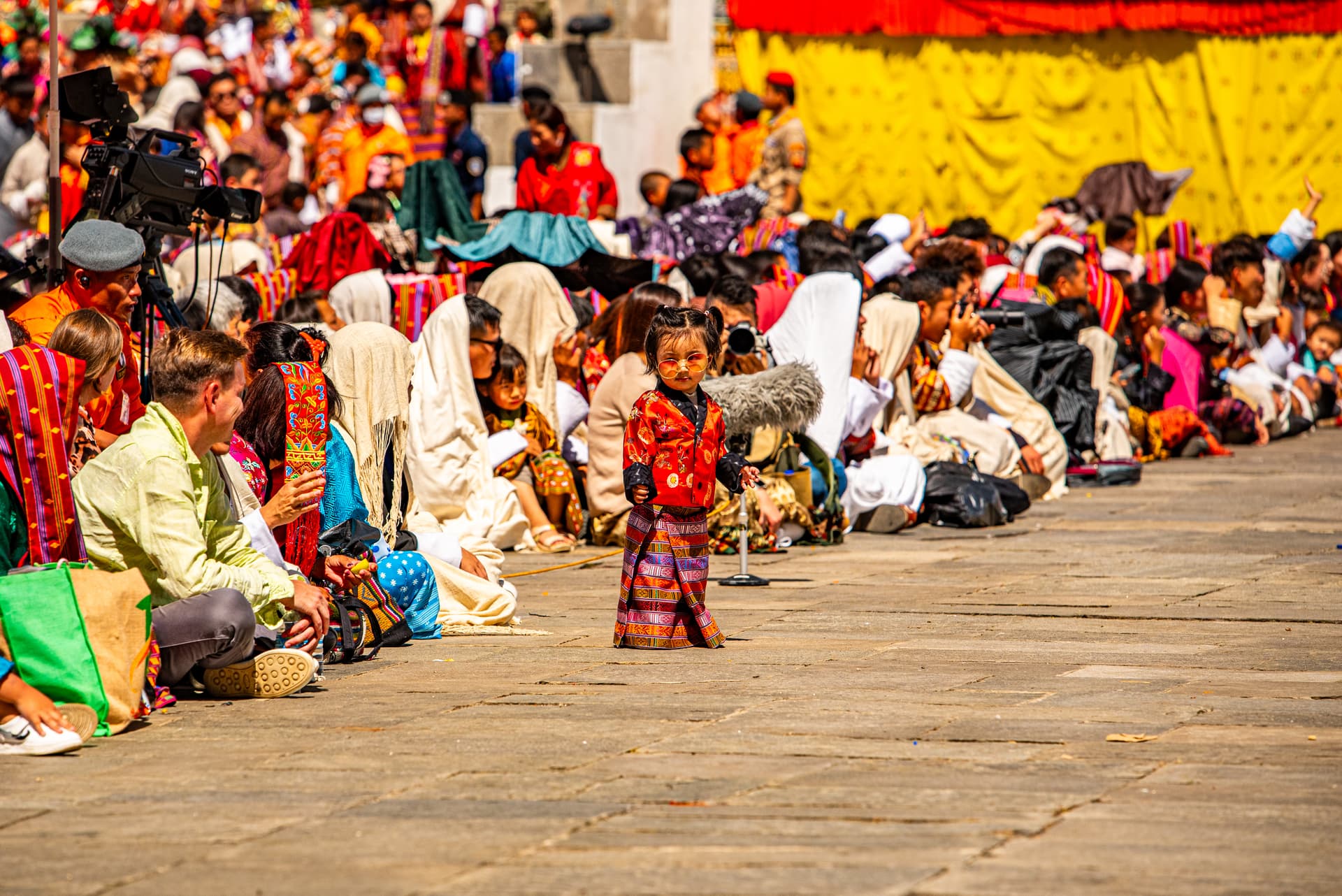 Traditional Bhutanese textile weaving